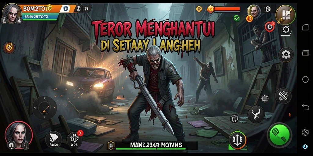 Screenshot menakutkan dari gameplay BOM29TOTO yang penuh teror.