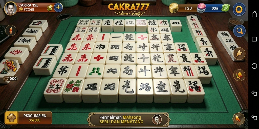Tampilan gameplay penuh aksi dari CAKRA777 yang menarik.