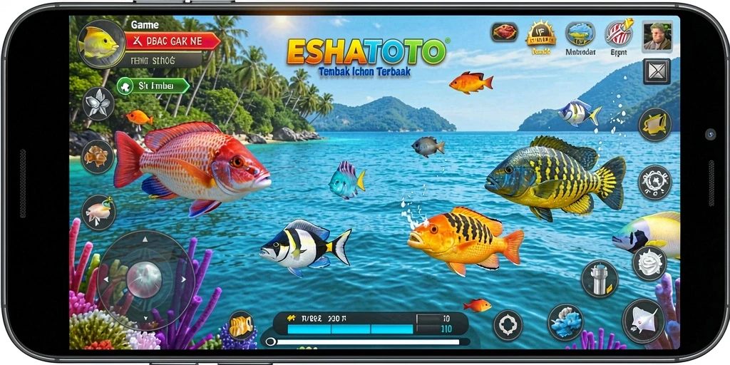 Tampilan gameplay ESHATOTO yang seru dan menegangkan.