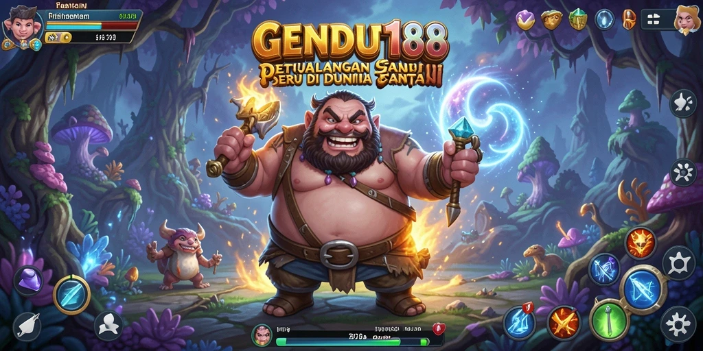 Tampilan gameplay GENDUT188 yang menakjubkan dan penuh aksi.