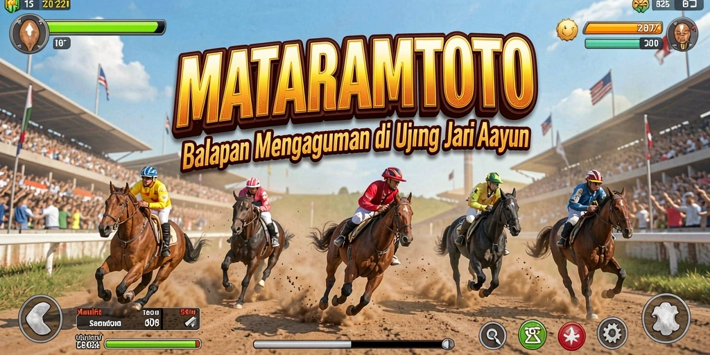 Gameplay Racing yang mendebarkan dan menegangkan di MATARAMTOTO.