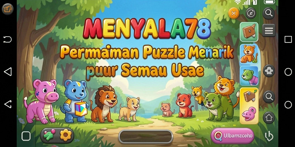 Tampilan gameplay seru dari MENYALA78 yang penuh tantangan.