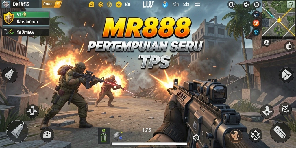 Tampilan gameplay seru di dunia TPS yang mendebarkan.