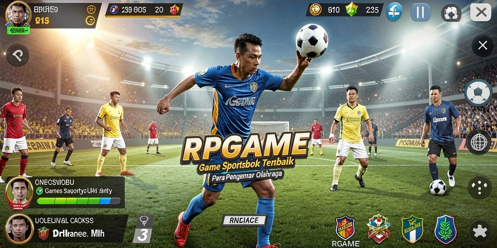 Gameplay seru RPGAME dalam taruhan olahraga secara langsung.