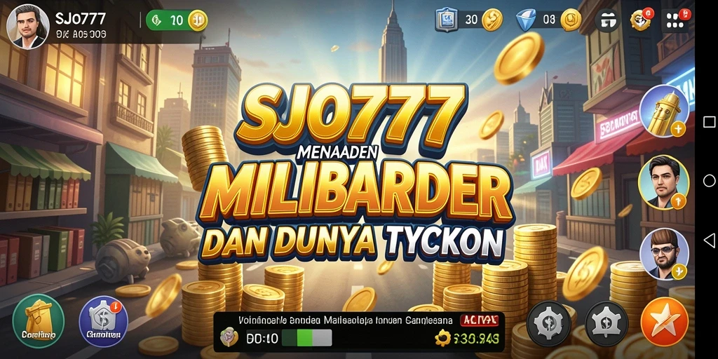 Gameplay SJO777 yang menegangkan dengan strategi bisnis yang mendalam.