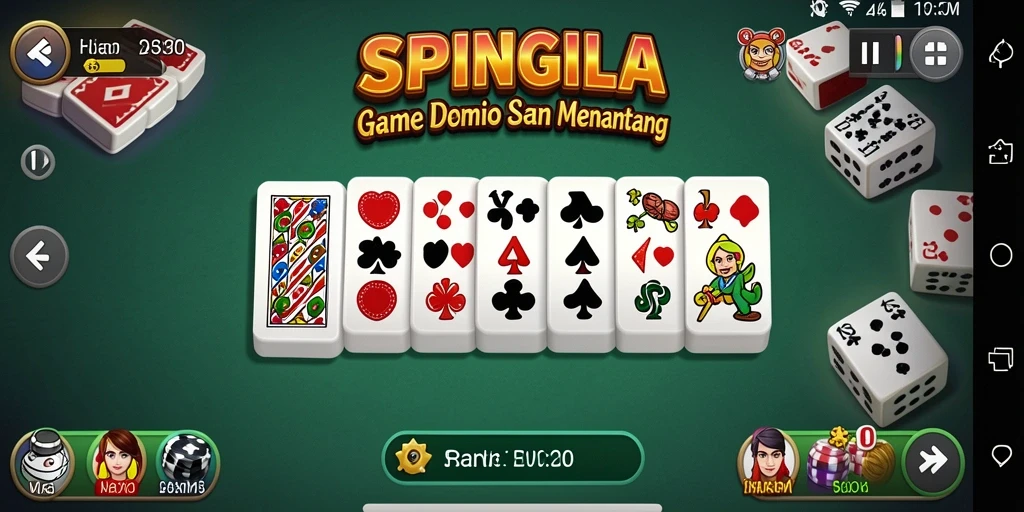 Tampilan gameplay SPINGILA yang menarik dan menyenangkan.