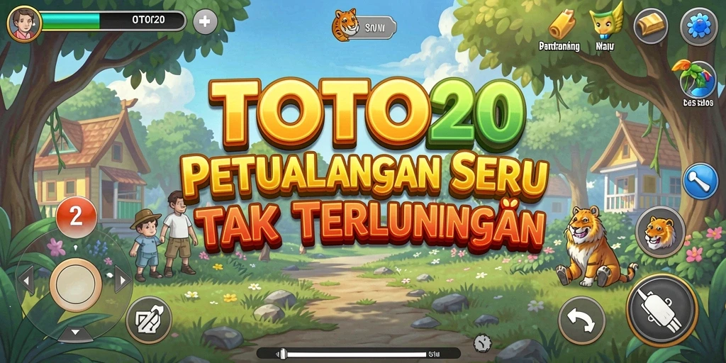 Tangkapan layar TOTO20 menampilkan aksi seru dalam permainan petualangan.